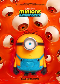 Filmplakat Minions und Monster